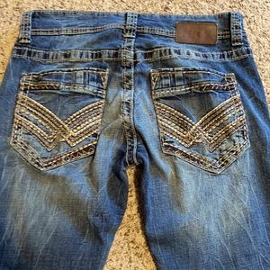 Men’s Buckle jeans Black label